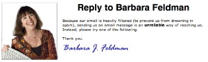 Reply to Barbara